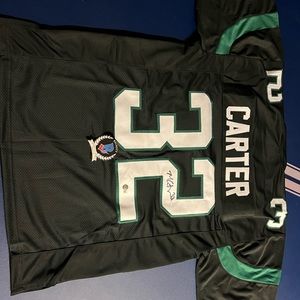 Signed XL Jersey by Michael Carter autographed authenticated by Beckett